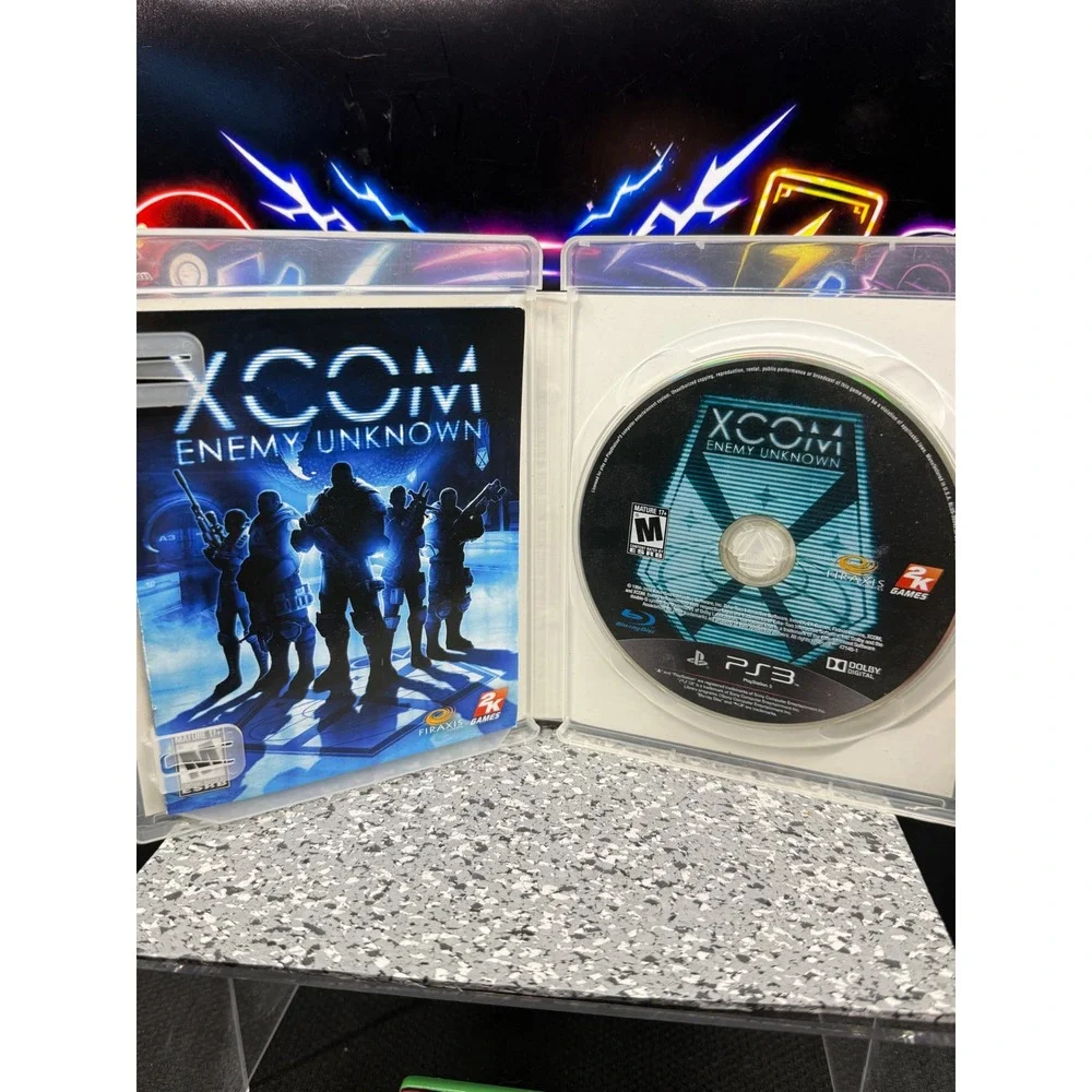 XCOM Enemy Unknown PS3 Sony PlayStation 3 Game CIB Complete With Manual 2K Games